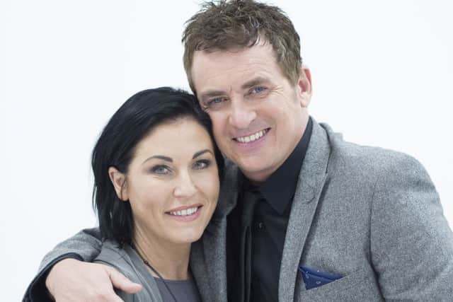 Shane Richie and Jessie Wallace in The Perfect Murder