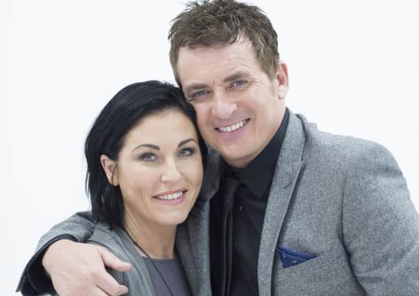 Shane Richie and Jessie Wallace in The Perfect Murder