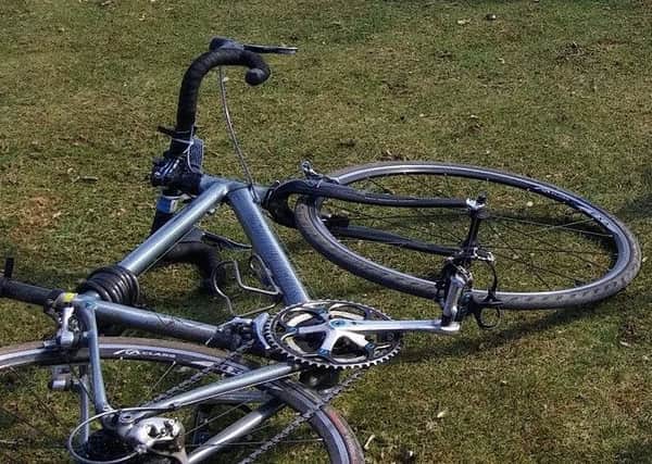This bike was taken from a house in Abington last night. If you know any information about the burglary, call police on 101.