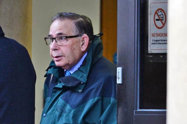 Alan Hawkins leaves Leicester magistrates court