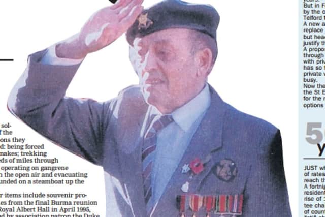 Ronald Faulkner as he appeared in the Chronicle & Echo in 2008.