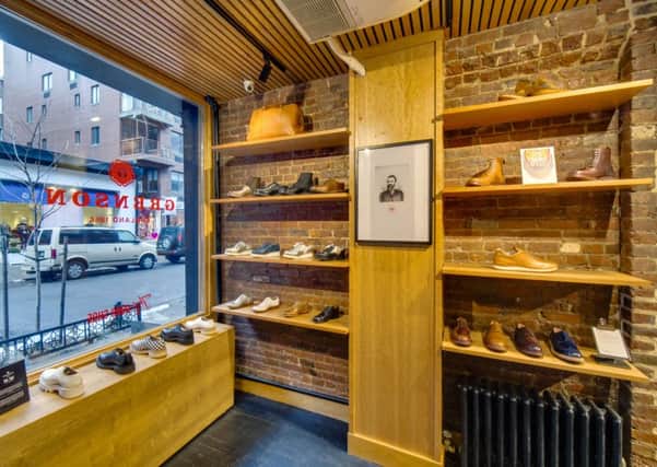 Grenson has opened a new shop in New York