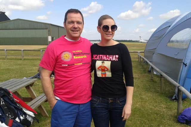 Rab Anderson with his daughter Cat