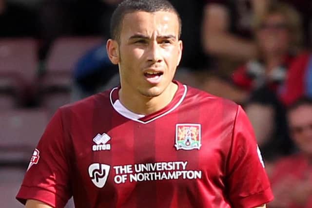 STRUGGLING WITH ILLNESS - Cobblers central defender Rod McDonald
