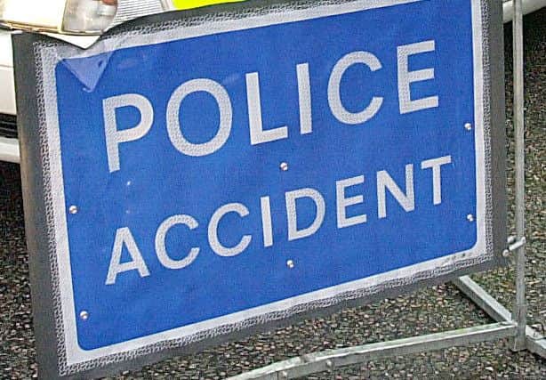 Three vehicles were involved in this morning's crash