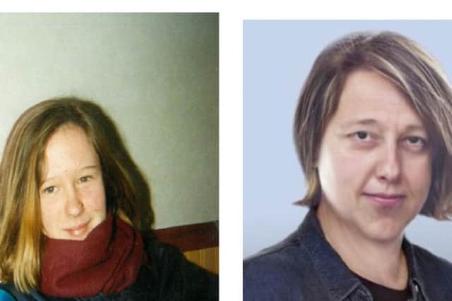 Jaime in 1993 and what she may look like now.