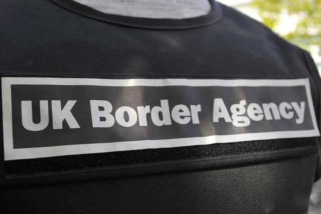 Five illegal immigrants from Iraq and Iran have been detained after they were discovered in the back of a lorry in Thrapston.