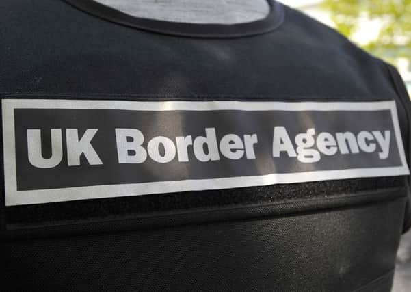 Five illegal immigrants from Iraq and Iran have been detained after they were discovered in the back of a lorry in Thrapston.