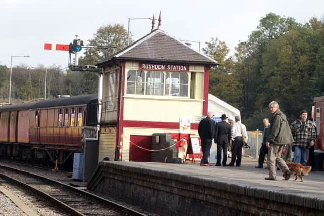 Rushden Historical Transport Society wants to reinstate the track to Higham Ferrers