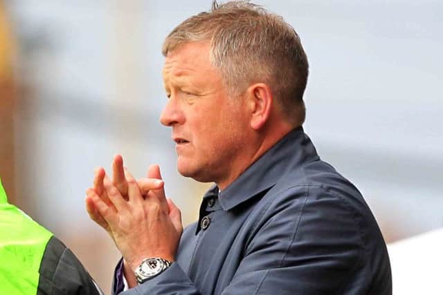 BAD DAY - Cobblers boss Chris Wilder watches his team lose 2-1 to Cambridge United back in October