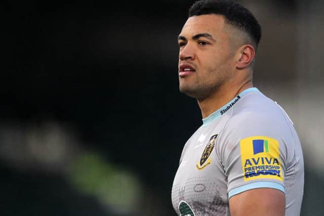 Luther Burrell was ruled out of Saints' clash with Sale Sharks (picture: Sharon Lucey)