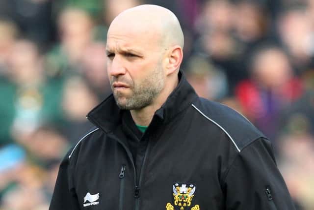 Saints V Sale Sharks.
Jim Mallinder.