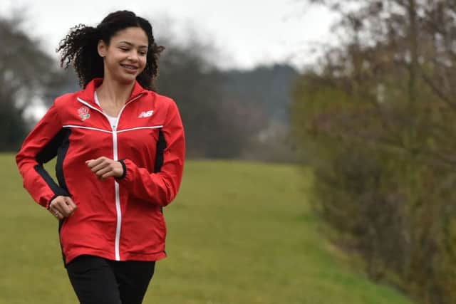 GOING FOR GOLD (AGAIN) - Northampton School for Girls pupil Emily Williams (Pictures: Dave Ikin)