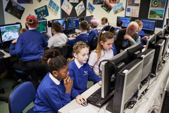 Pupils at Lings Primary school take part in a range of sporting activities