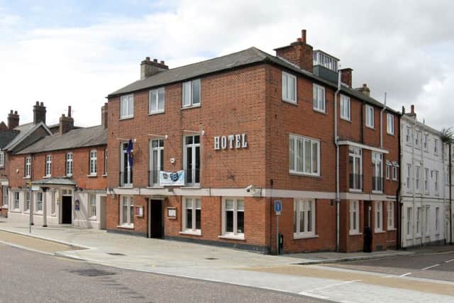The Naseby Hotel in Sheep Street.