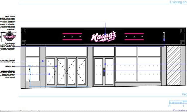 Plans to convert a former camping store into a Kaspa's dessert house have been submitted to Northampton Council.