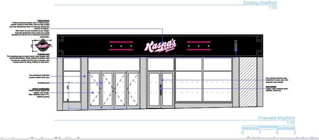 Plans to convert a former camping store into a Kaspa's dessert house have been submitted to Northampton Council.