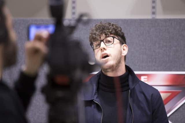 X Factor auditions at the Grosvenor Centre, Northampton. Sam Sumeray