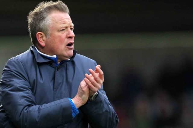 Cobblers boss Chris Wilder