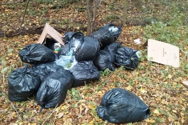 Flytipping found in Desborough Road.
