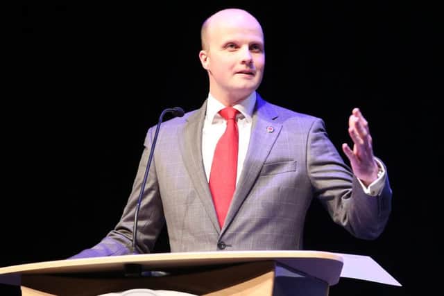 Northamptonshire Police  and Crime Commissioner Adam Simmonds