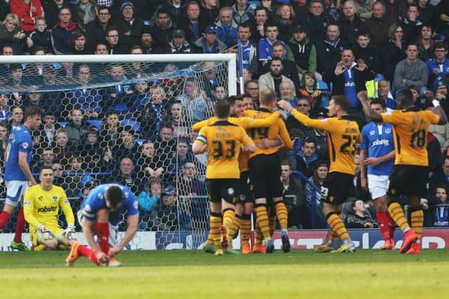Newport County were 3-0 winners at Portsmouth a fortnight ago