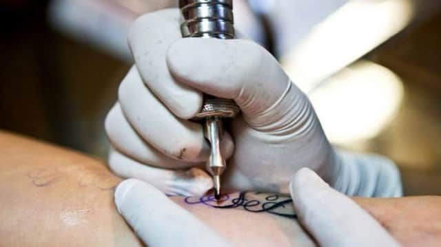 A tattoo parlour has been closed down in Northampton after it was not registered with the borough council.
Editorial image.