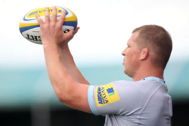 Dylan Hartley skippered England to the Grand Slam (picture: Sharon Lucey)