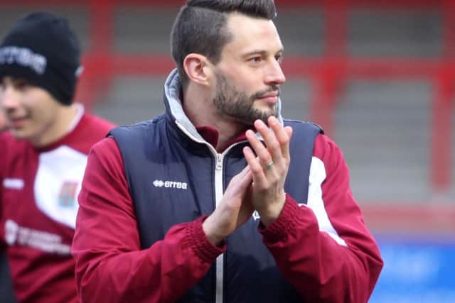 FIT AGAIN - Marc Richards travelled with the Cobblers to Stevenage last weekend, but wasn't named in the matchday squad (Picture: Sharon Lucey)