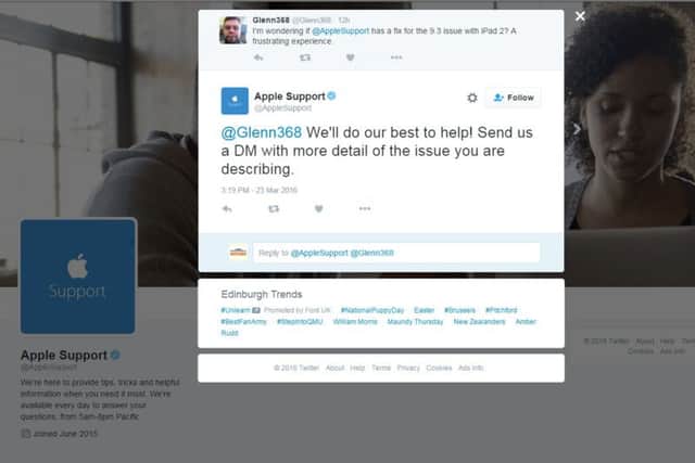 Apple Support are aware of the issue
