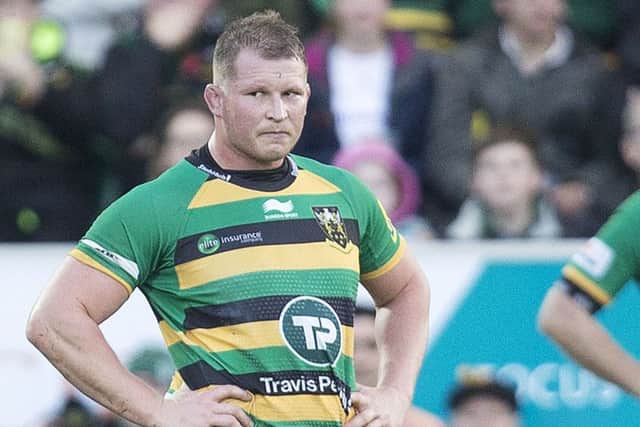 Dylan Hartley will miss Saints' clash with Harlequins on Sunday (picture: Kirsty Edmonds)
