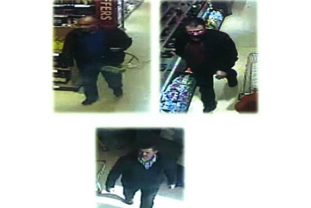 The CCTV images released by police