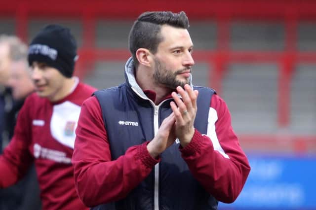 Skipper Marc Richards was on the bench against Newport and could start on Easter Monday