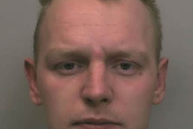 Liam Nield has been jailed after he bit part of a man's ear off
