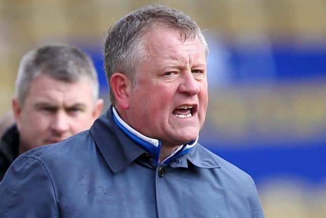 Cobblers boss Chris Wilder