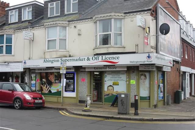 Abington Supermarket in Wellingborough Road.