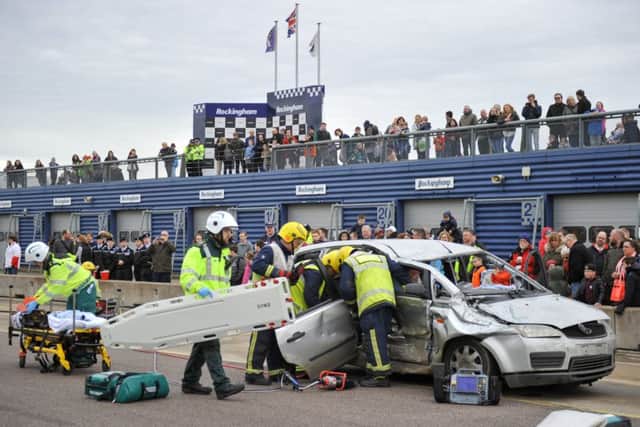 The Open Roads event at Rockingham racing circuit