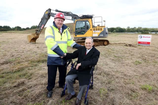 Mr Wills at the Rushden Lakes site