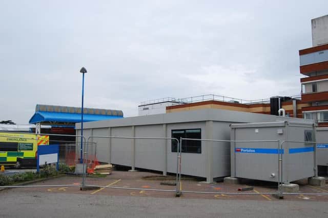 Work on the new building