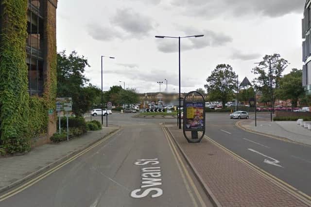 A man was found unconscious in Swan Street, Northampton