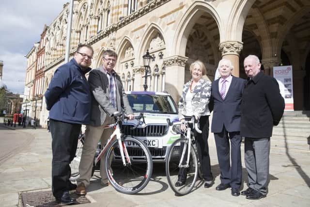 The Lauch of Tour of Britain, Aviva Women's Tour, Pearl Izumi Tour Series at the Guildhall, Northampton. NNL-160504-151714009
