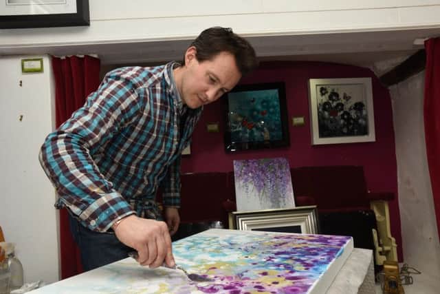 Ben Payne on a visit to Evergreen Art Cafe