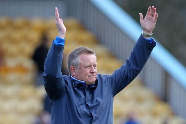 Chris Wilder's Northampton can seal promotion against Bristol Rovers Picture: Sharon Lucey