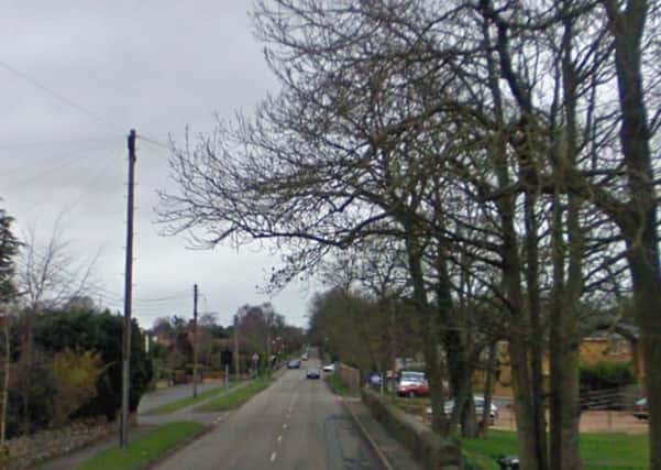 Four suspected burglars have been caught while trying to raid a house in Overstone.