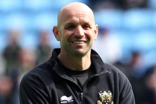 Jim Mallinder wants Saints to show courage at Allianz Park (picture: Sharon Lucey)