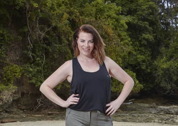 Hannah Campbell says she has no regrets after appearing on Channel Four's The Island with Bear Grylls - though she experienced traumatic flashbacks.