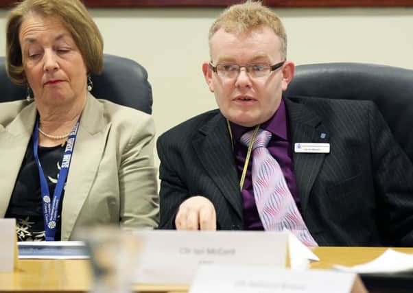 Deputy leader and cabinet member for children's services at Northamptonshire County Council, Councillor Heather Smith alongside leader of South Northants, Councillor Ian McCord. Councillor McCord says the south of the county could be cut adrift by children's centre cuts.