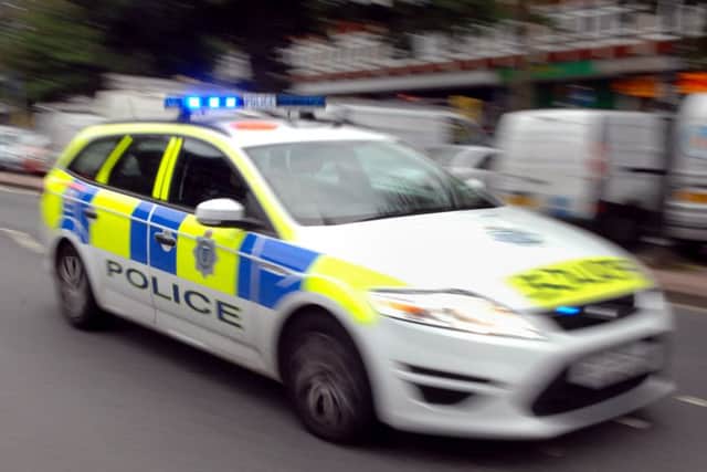 The victim, an 18-year-old man, sustained a broken arm and significant cuts and bruises to his leg.