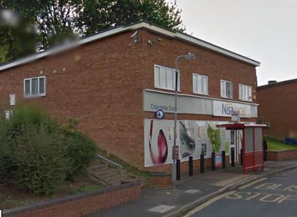 A man was threatened with a knife outside this Nisa Local in Kingsthorpe.