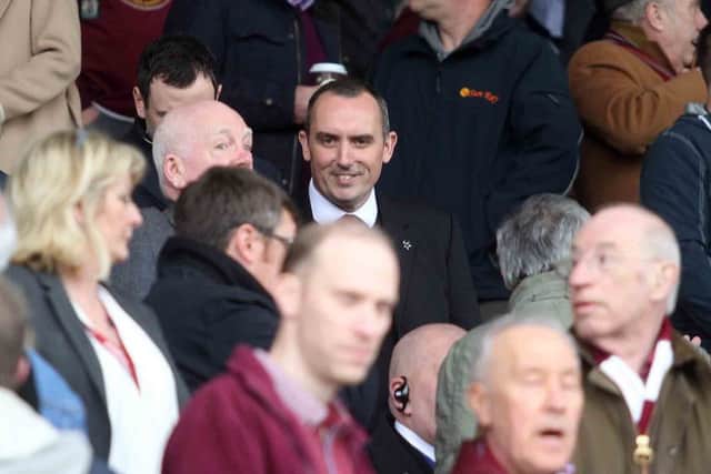 PRIDE - Cobblers chairman Kelvin Thomas enjoyed Saturday's promotion party at Sixfields (Picture: Sharon Luccey)